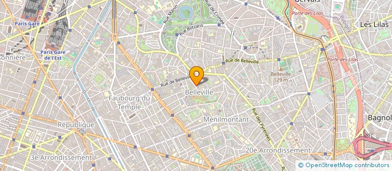 localisation de l'entreprise MONSIEUR BILAL CHABBI  PARIS