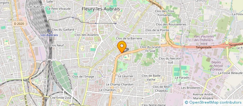localisation de l'entreprise MONSIEUR BILAL CHAIR à ORLEANS