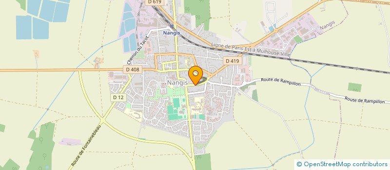 localisation de l'entreprise MONSIEUR BILAL CHAKROUN  NANGIS