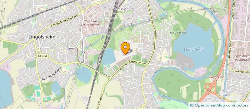 localisation de l'entreprise MONSIEUR BILAL CHAOUAHI  OSTWALD