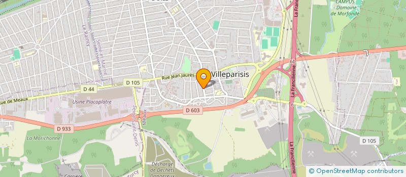 localisation de l'entreprise MONSIEUR BILAL CHETOUANI  VILLEPARISIS