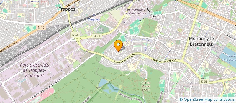 localisation de l'entreprise MONSIEUR BILAL DAASS  MONTIGNY-LE-BRETONNEUX