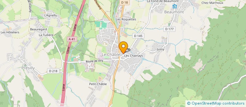 localisation de l'entreprise MONSIEUR BILAL DAOUD  BEAUMONT