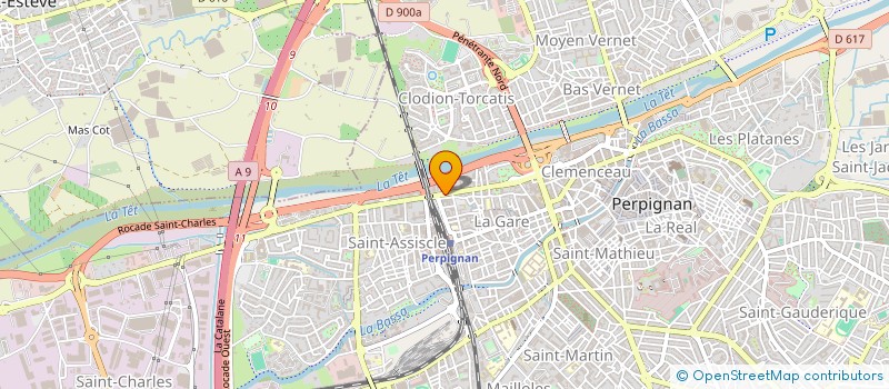 localisation de l'entreprise MONSIEUR BILAL DJEBIRI DIDA  PERPIGNAN