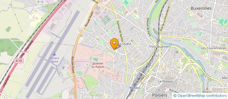 localisation de l'entreprise MONSIEUR BILAL DJEDOUI  POITIERS