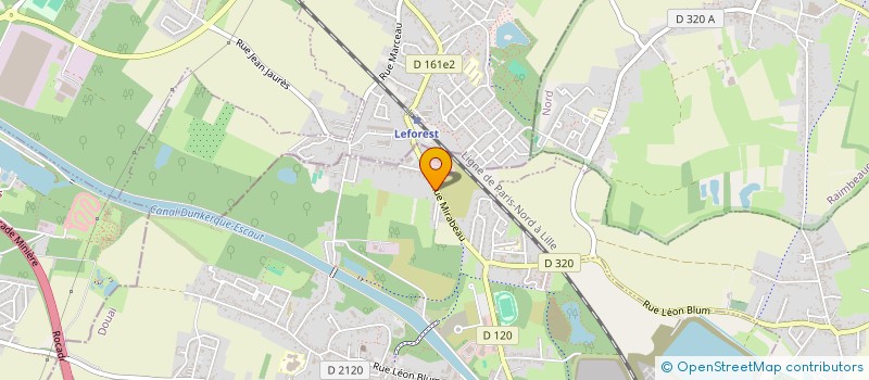 localisation de l'entreprise MONSIEUR BILAL DRISSI  AUBY