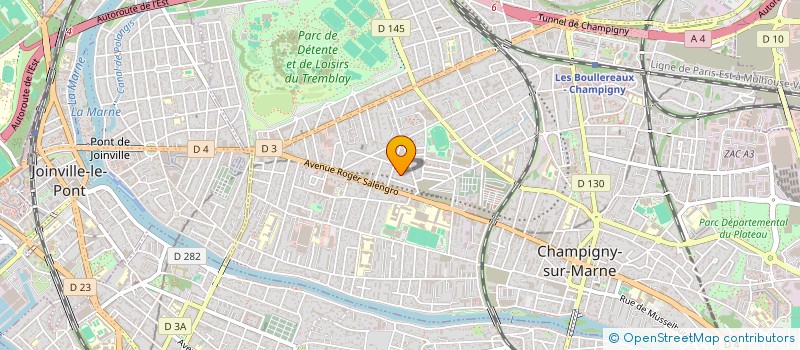 localisation de l'entreprise MONSIEUR BILAL DROUICHE  CHAMPIGNY-SUR-MARNE