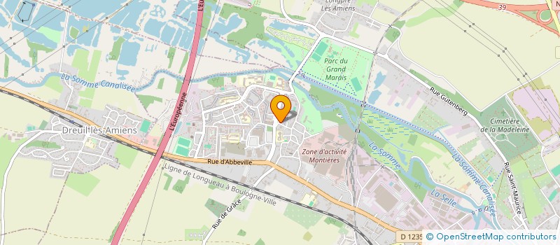 localisation de l'entreprise MONSIEUR BILAL DUDAROV  AMIENS