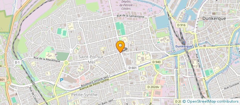 localisation de l'entreprise MONSIEUR BILAL EL AMRANI à DUNKERQUE