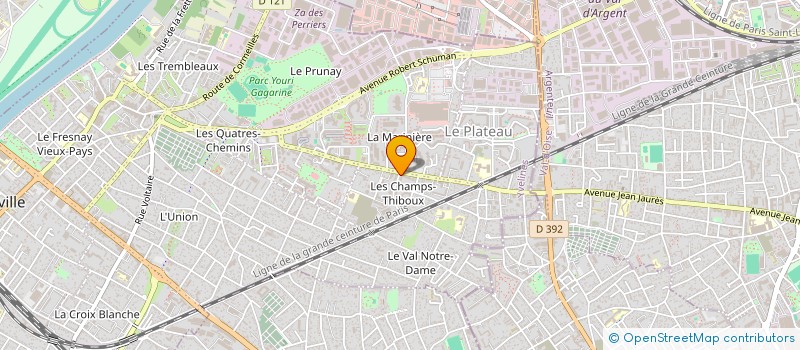 localisation de l'entreprise MONSIEUR BILAL EL AYACHI à SARTROUVILLE