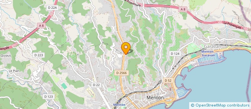 localisation de l'entreprise MONSIEUR BILAL EL FAHSI  MENTON