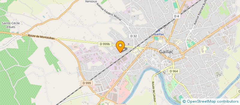 localisation de l'entreprise MONSIEUR BILAL EL HADDAD à GAILLAC