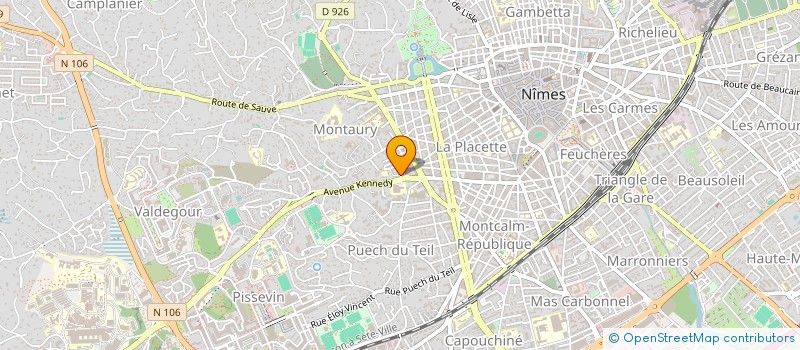 localisation de l'entreprise MONSIEUR BILAL EL HANI  NIMES