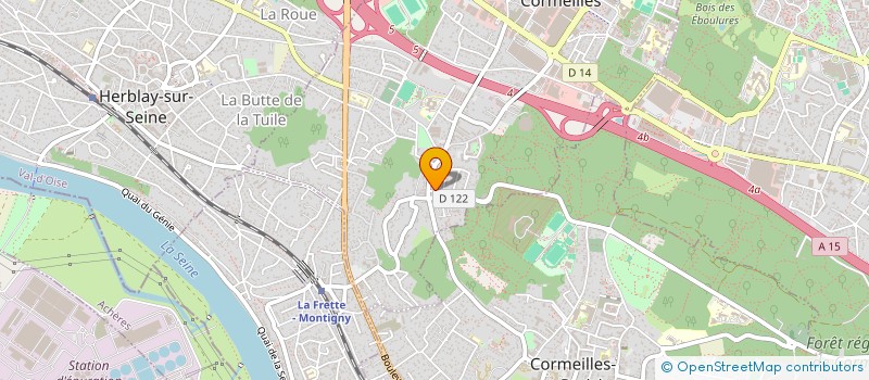 localisation de l'entreprise MONSIEUR BILAL EL KABANI à MONTIGNY-LES-CORMEILLES