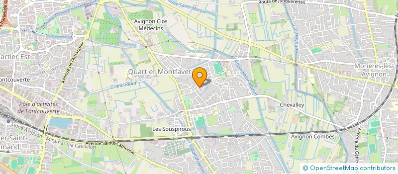 localisation de l'entreprise MONSIEUR BILAL EL KHARROUBY  AVIGNON