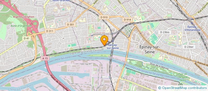 localisation de l'entreprise MONSIEUR BILAL EL KOURKHI  EPINAY-SUR-SEINE