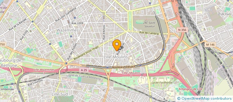 localisation de l'entreprise MONSIEUR BILAL EL MAIMOUNI à LILLE