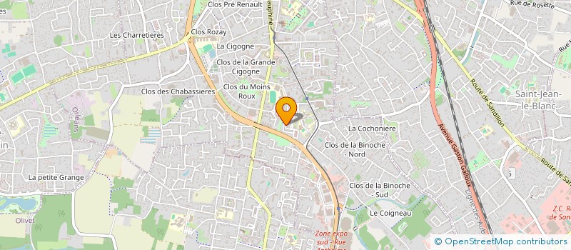 localisation de l'entreprise MONSIEUR BILAL EL OUALI à ORLEANS
