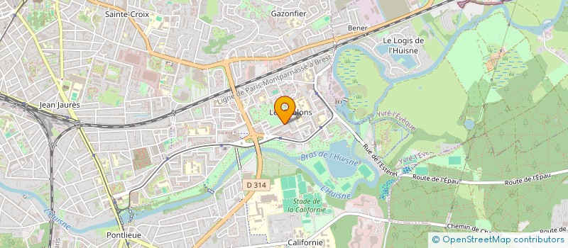 localisation de l'entreprise MONSIEUR BILAL EL OUARRAD  LE MANS