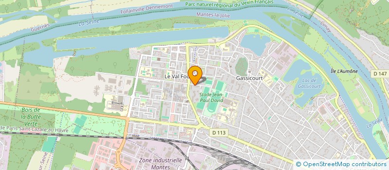 localisation de l'entreprise MONSIEUR BILAL ESSA KHIL  MANTES-LA-JOLIE