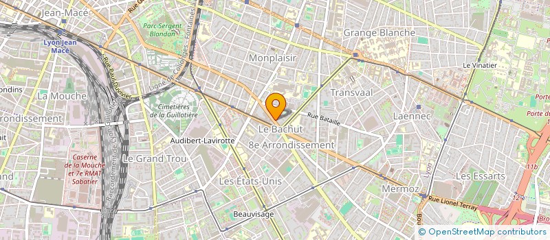 localisation de l'entreprise MONSIEUR BILAL FEGGOUS  LYON