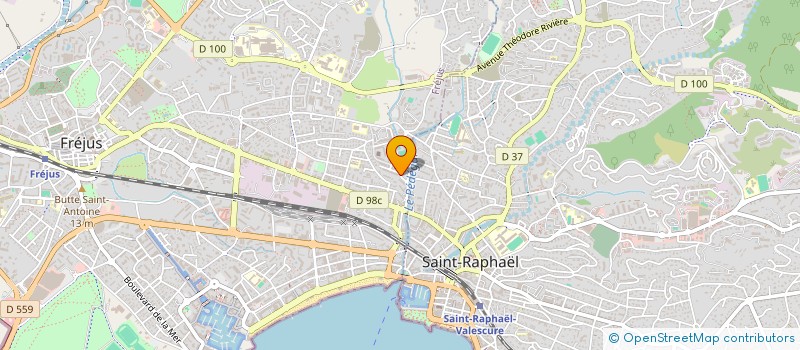 localisation de l'entreprise MONSIEUR BILAL GAALOUL à FREJUS