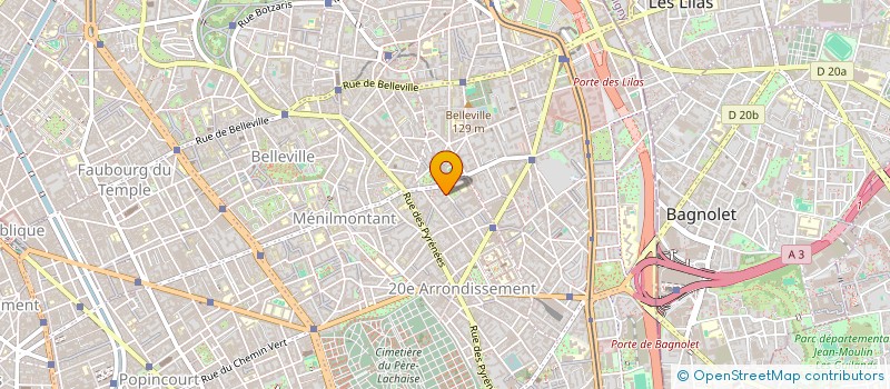 localisation de l'entreprise MONSIEUR BILAL GABSI  PARIS