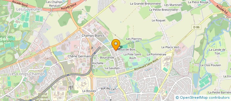 localisation de l'entreprise MONSIEUR BILAL GHAMRAWI  CESSON-SEVIGNE