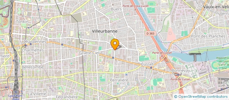 localisation de l'entreprise MONSIEUR BILAL GUALMI  VILLEURBANNE