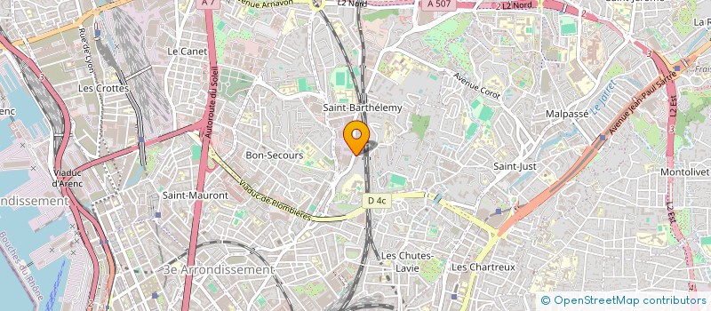 localisation de l'entreprise MONSIEUR BILAL GUERROUDJ à MARSEILLE
