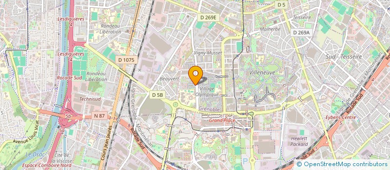 localisation de l'entreprise MONSIEUR BILAL HABIBI à GRENOBLE