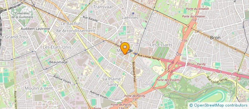 localisation de l'entreprise MONSIEUR BILAL HADDAD  LYON