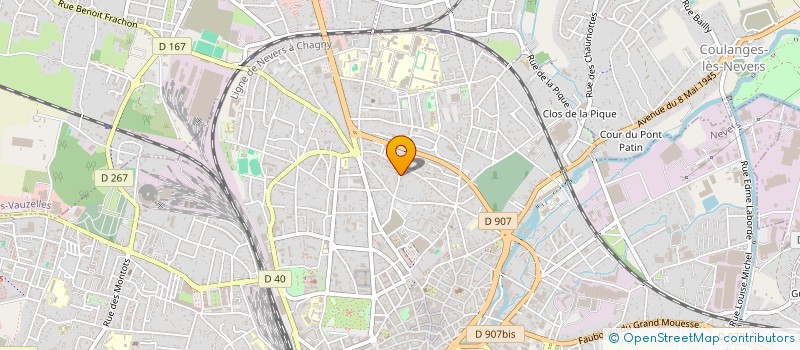 localisation de l'entreprise MONSIEUR BILAL HADJAB à NEVERS