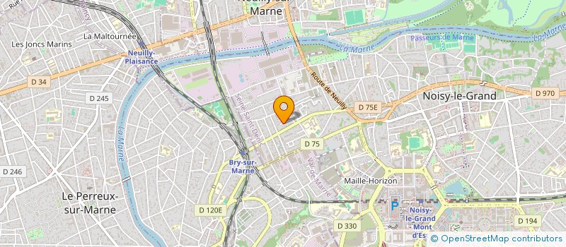 localisation de l'entreprise MONSIEUR BILAL HAIDAR  NOISY-LE-GRAND