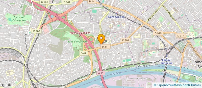 localisation de l'entreprise MONSIEUR BILAL HAMIDI  ARGENTEUIL