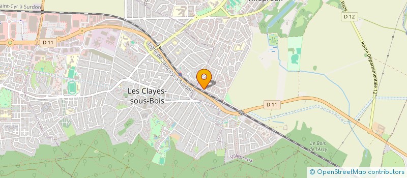 localisation de l'entreprise MONSIEUR BILAL HAMZA  VILLEPREUX