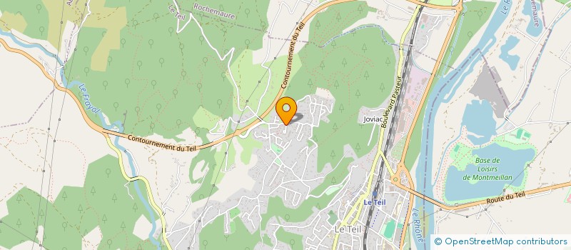 localisation de l'entreprise MONSIEUR BILAL HASSIN-BOUKAL  LE TEIL