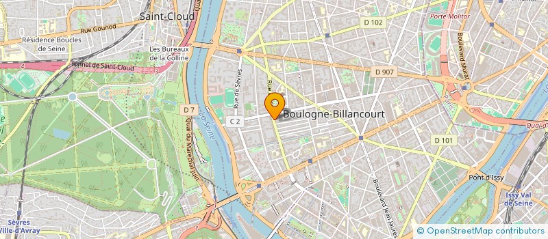 localisation de l'entreprise MONSIEUR BILAL HATEM à BOULOGNE-BILLANCOURT