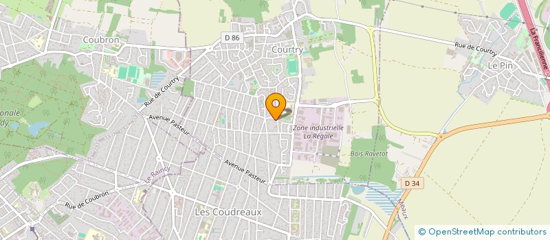 localisation de l'entreprise MONSIEUR BILAL HIANE à COURTRY