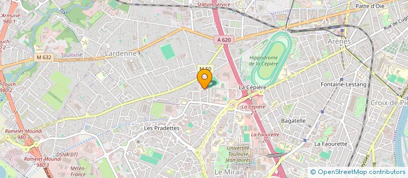 localisation de l'entreprise MONSIEUR BILAL HIMATKHAIL  TOULOUSE