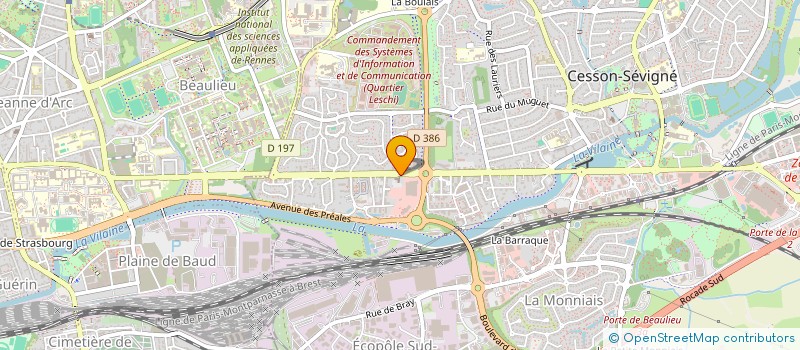 localisation de l'entreprise MONSIEUR BILAL IDIGOV à CESSON-SEVIGNE