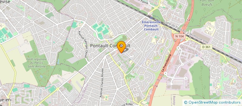 localisation de l'entreprise MONSIEUR BILAL IKRELEF à PONTAULT-COMBAULT