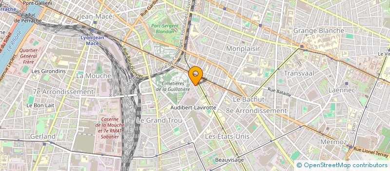 localisation de l'entreprise MONSIEUR BILAL JANHAOUI à LYON