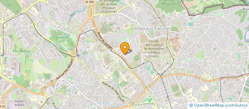 localisation de l'entreprise MONSIEUR BILAL KAHLAOUI  MONTPELLIER