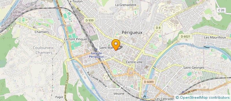 localisation de l'entreprise MONSIEUR BILAL KAOULA  PERIGUEUX