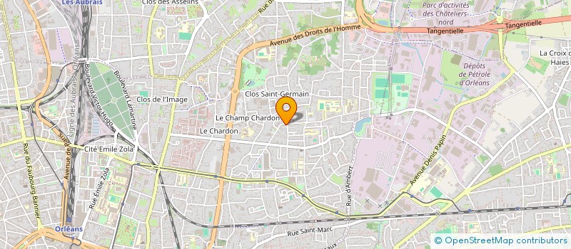 localisation de l'entreprise MONSIEUR BILAL KARABULUT à ORLEANS