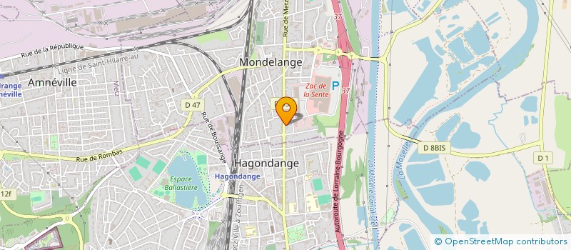 localisation de l'entreprise MONSIEUR BILAL KARSAVURAN  MONDELANGE