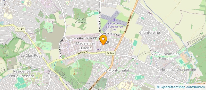 localisation de l'entreprise MONSIEUR BILAL KAZZOUT  CHELLES