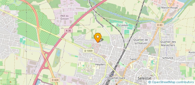 localisation de l'entreprise MONSIEUR BILAL KEKLIK à SELESTAT