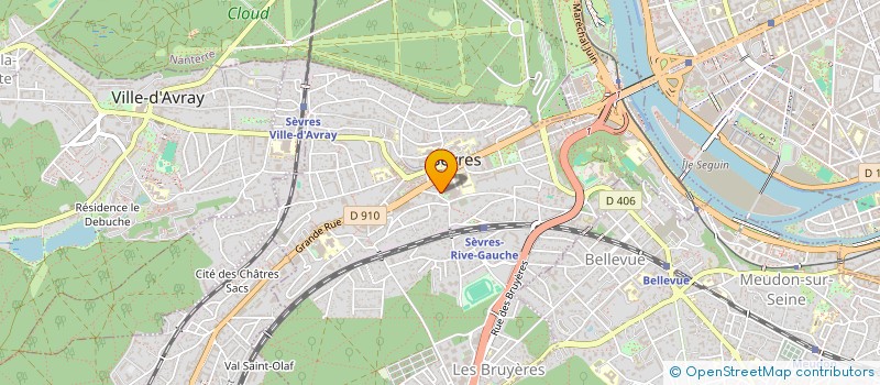 localisation de l'entreprise MONSIEUR BILAL KHALLOUFI à SEVRES